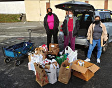 Federated Church Drive Nets 350 Pounds of Food