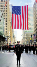 LPD Officers Attend Funerals of Slain NYPD Officers