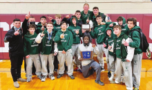 Wrestling Team Wins District XI Tournament; Take Region Titles; Qualify 5 for State Tourney