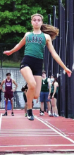 Lancer Girls’ Track and Field Team Moves to 6-0 in Conference Action