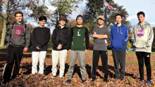 Lancer Boys’ Cross Country Team Places Seventh in American Conference Championships