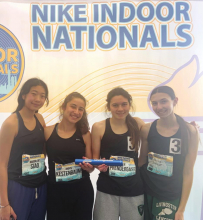 Track & Field Team Ends Indoor Season, Sets New School Records at National Meet