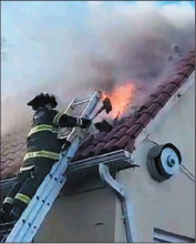 Fire Damages Home On Twilight Court