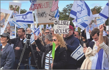 Thousands Attend Rally In Support of Israel