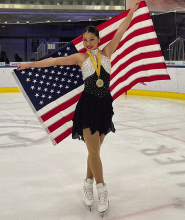 SYNCHRONIZED SKATERS WIN HONORS
