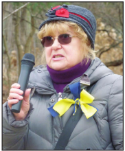 Livingston Hosts Rally to Support Ukraine